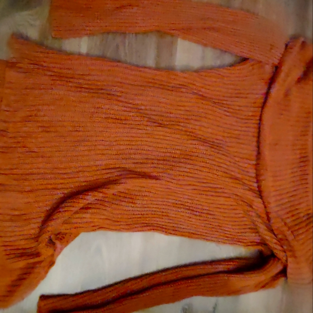 Off shoulder sweater